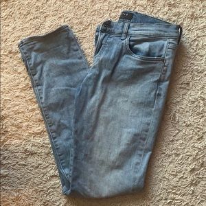 DSTLD Skinny-Slim Jeans in Bleach Blue 32x32